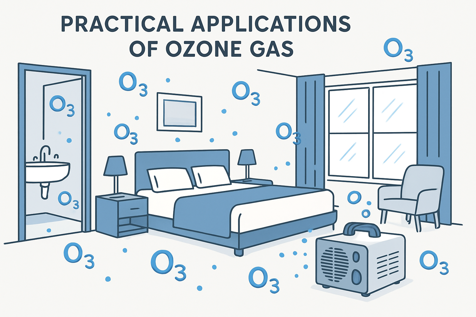 Aplicações do gás ozônio